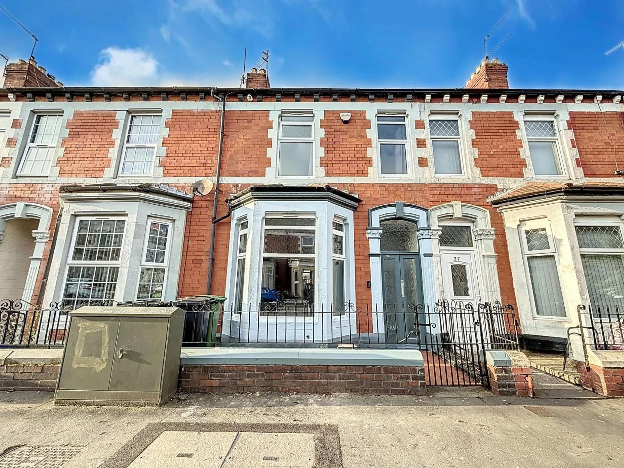 House Coedcae Street in Cardiff