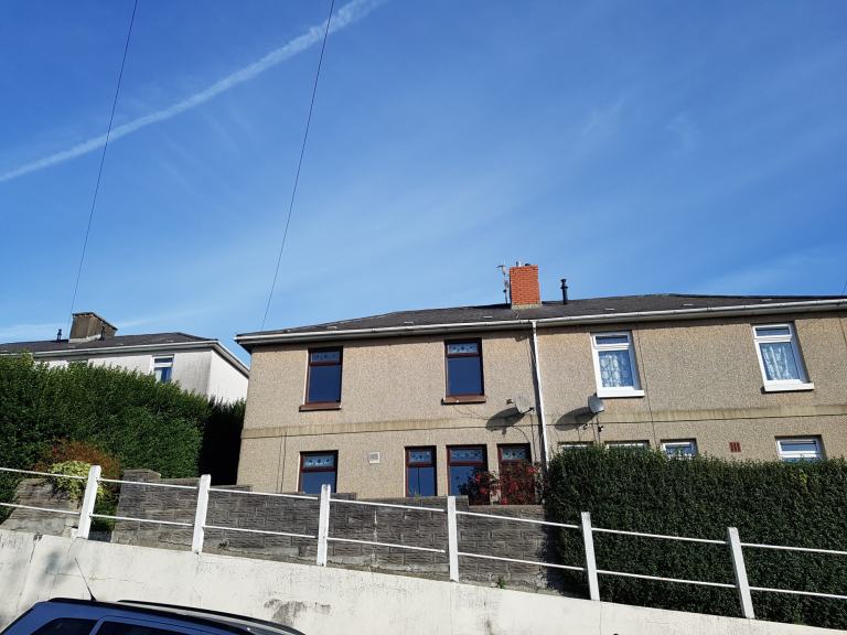 House St. Leger Crescent in Swansea