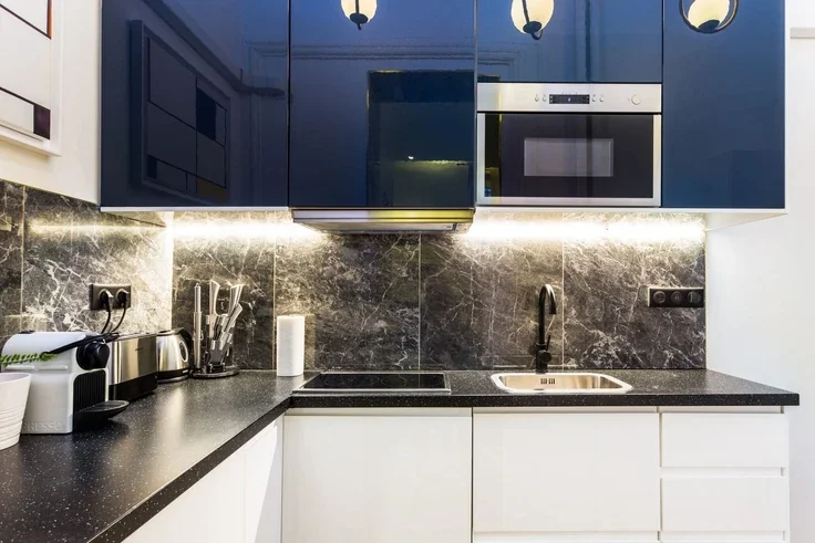 Flat Avenue Pierre-Iᵉʳ-de-Serbie in Paris