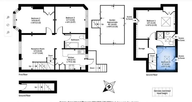 Room Crescent Road in Greater London