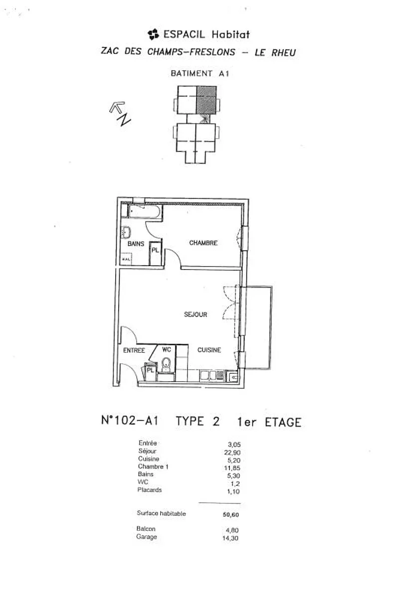 Appartement Avenue des Perrières à La Chapelle-sur-Erdre