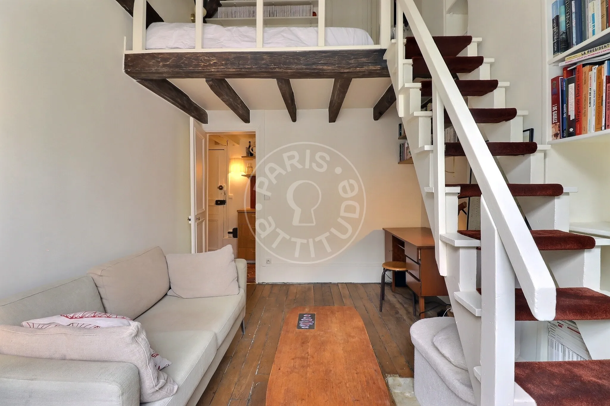 Flat Rue Bréa in Paris