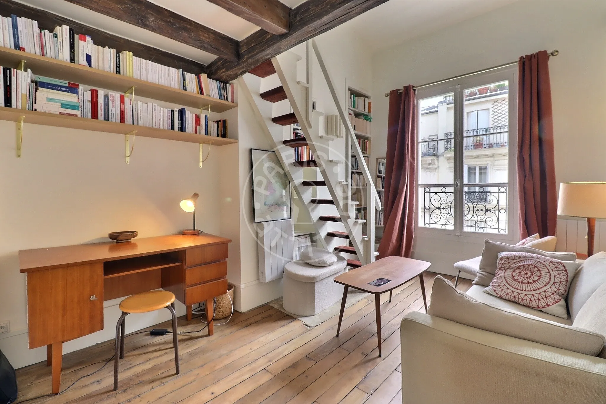 Flat Rue Bréa in Paris