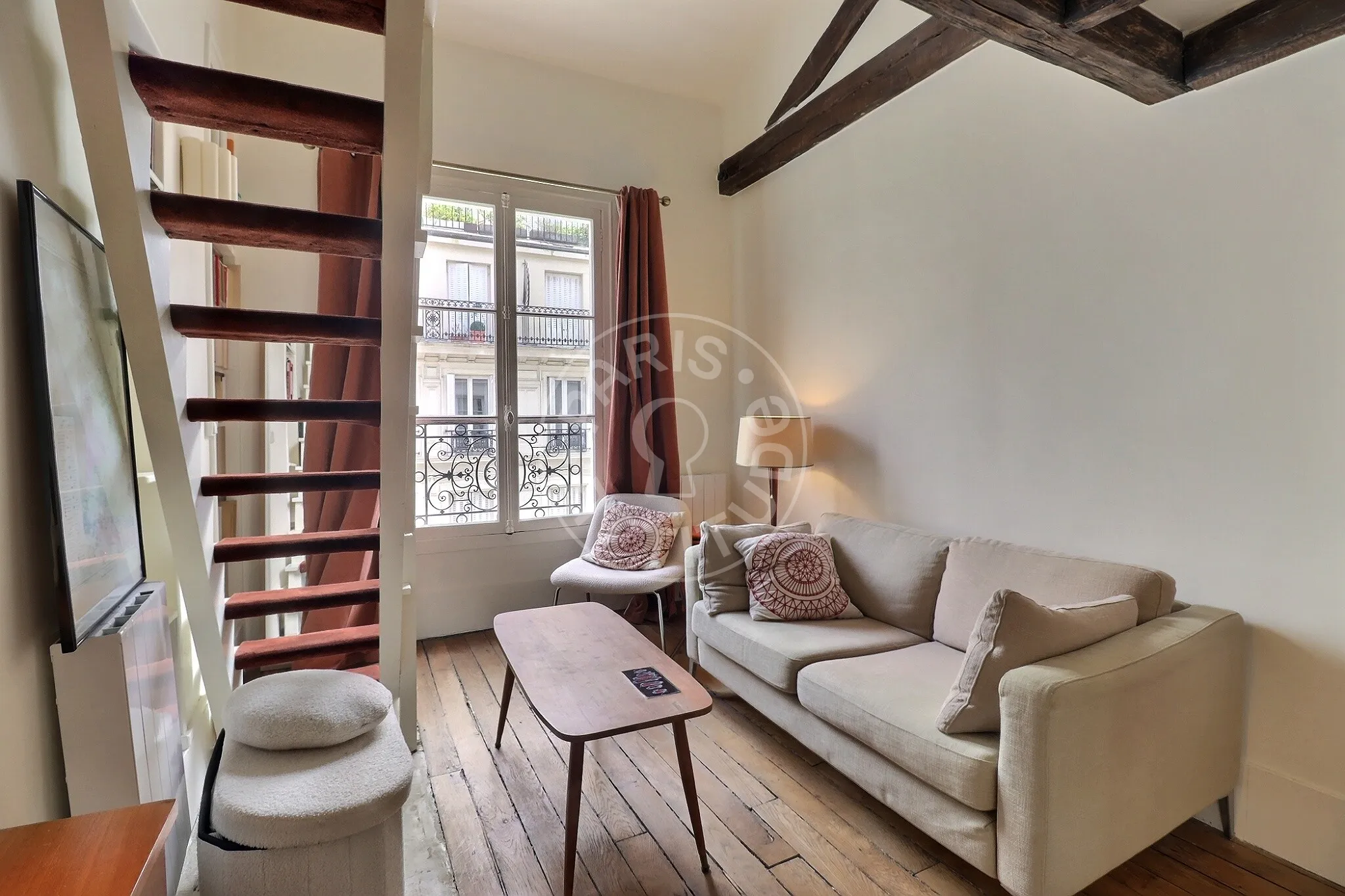 Flat Rue Bréa in Paris