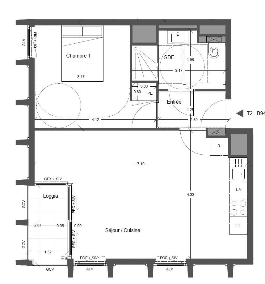 Appartement Quai Magellan à Nantes