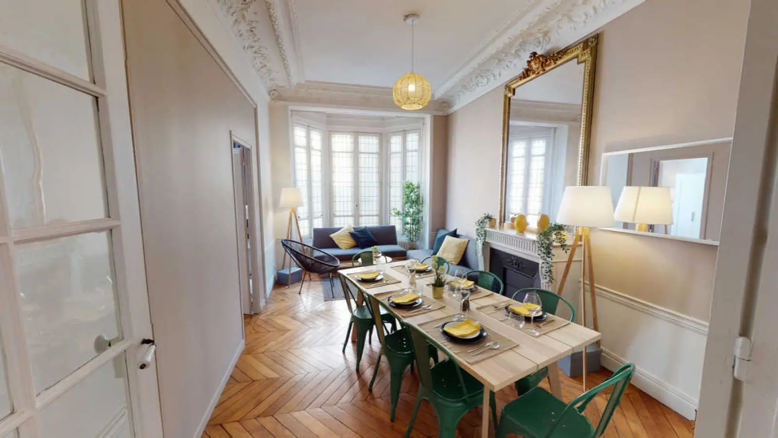 Chambre Boulevard Malesherbes à Paris