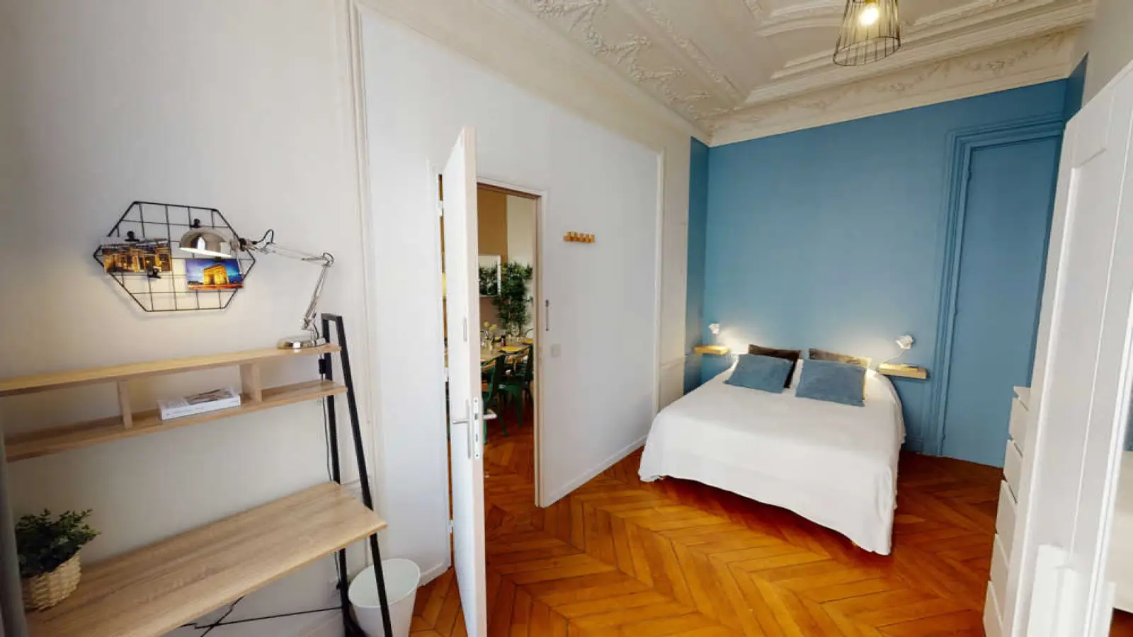 Chambre Boulevard Malesherbes à Paris