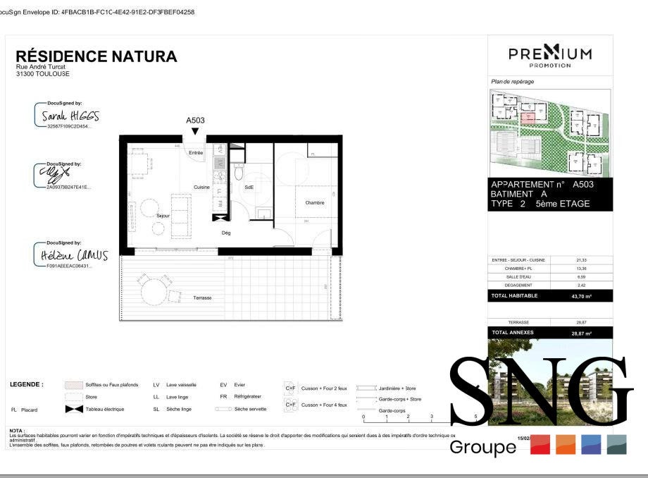 Flat Rue Jeanne Lanvin in Toulouse