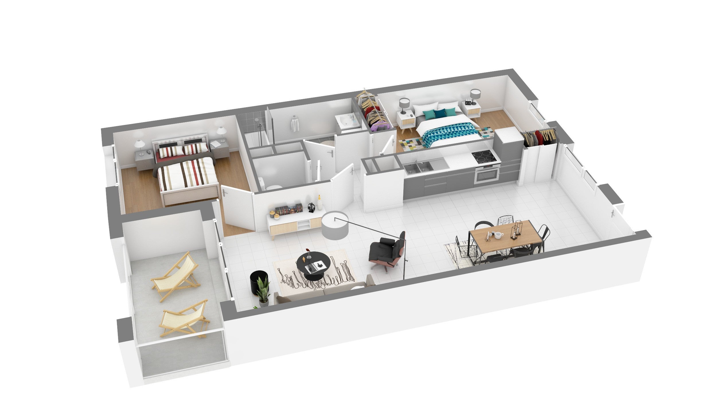 Appartement Rue Victor Hugo à Ramonville-Saint-Agne