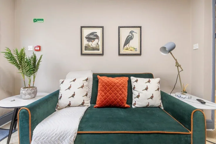 Flat Delancey Street in Greater London