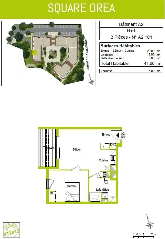 Appartement Avenue de la Résistance à Lormont