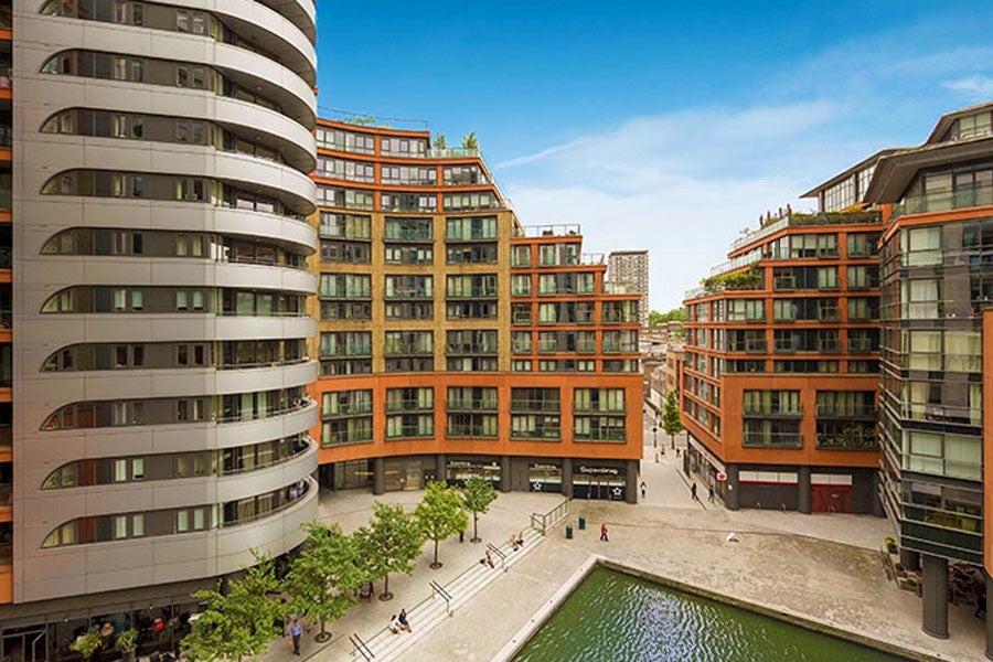 Flat Merchant Square in City of Westminster