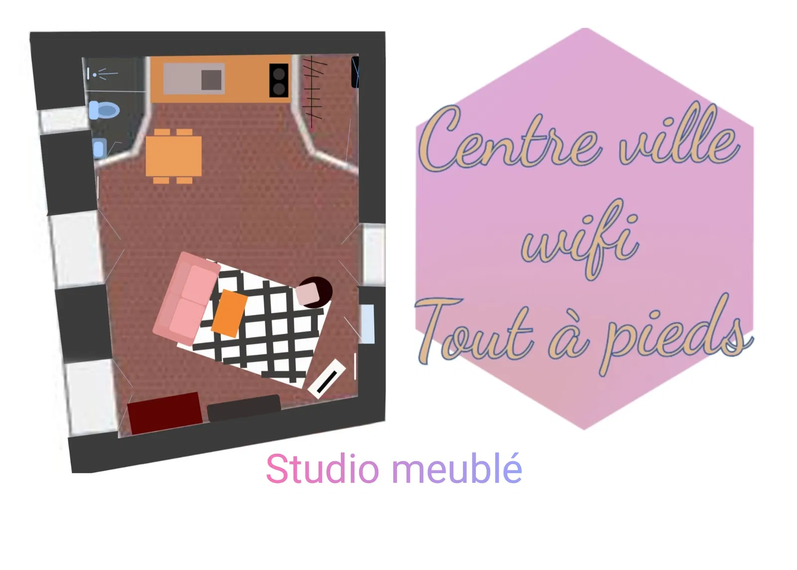Flat Rue des Cordonniers in Perpignan