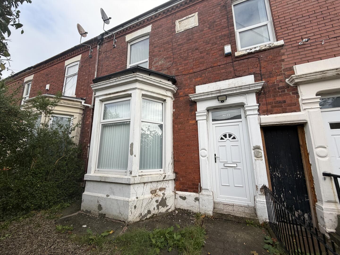 House Brackenbury Road in Preston
