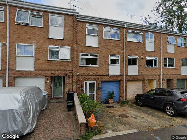 House Frating Crescent in Greater London