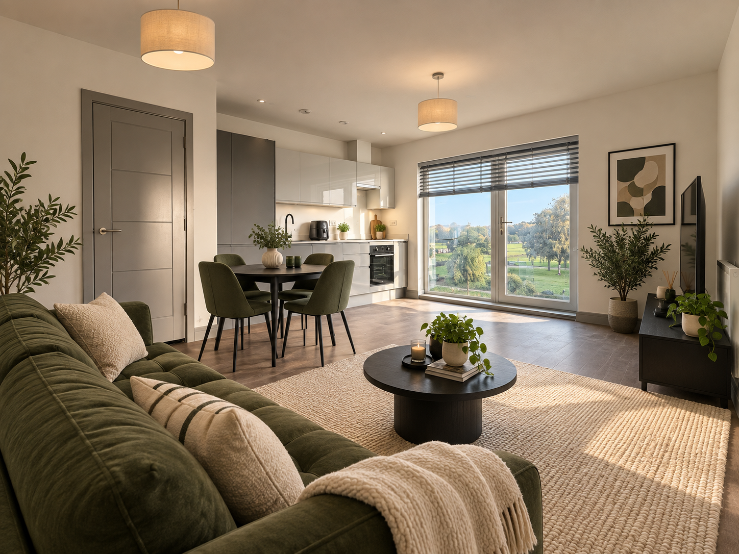 Flat Nene Promenade in Peterborough
