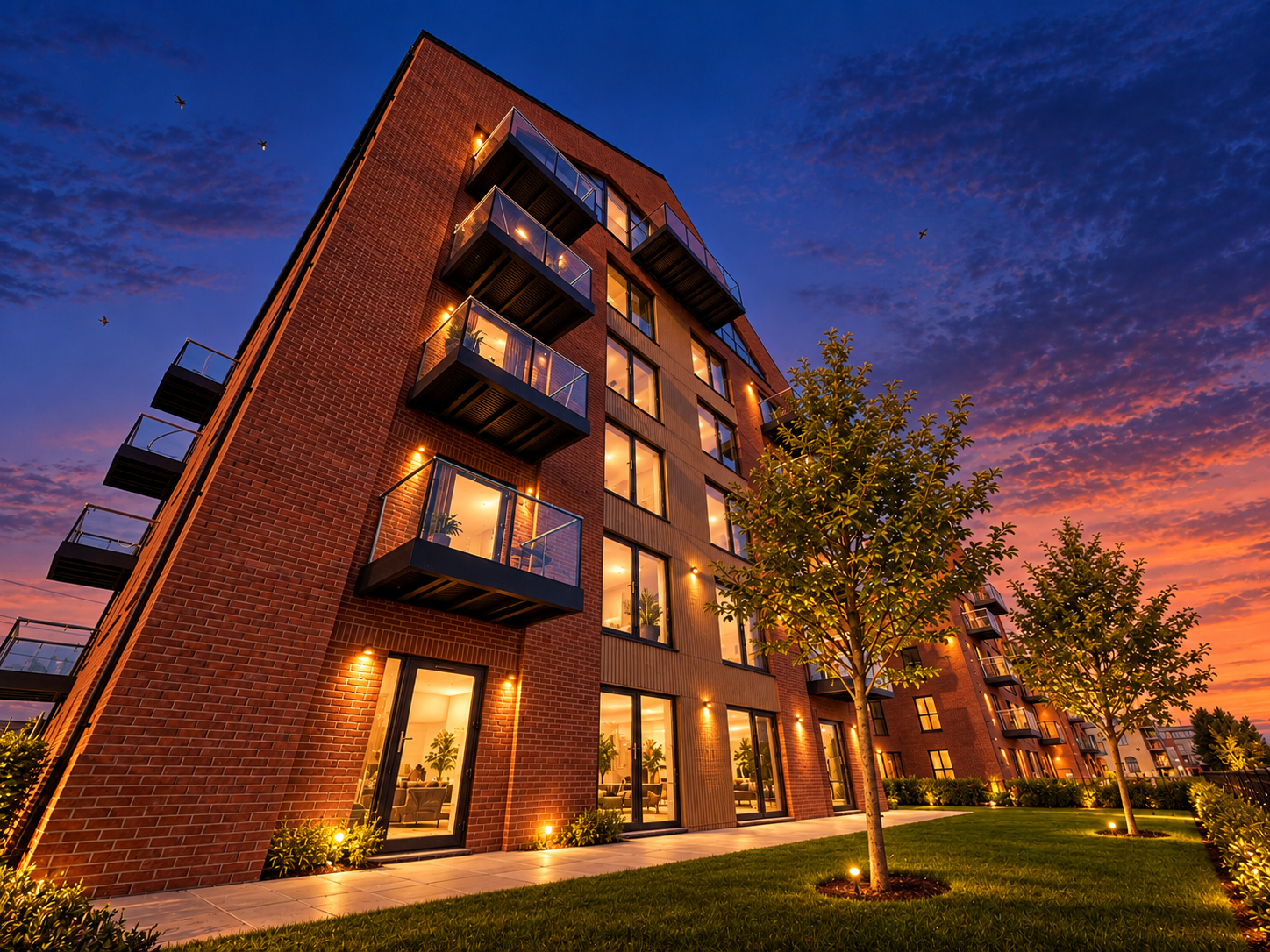 Flat Nene Promenade in Peterborough