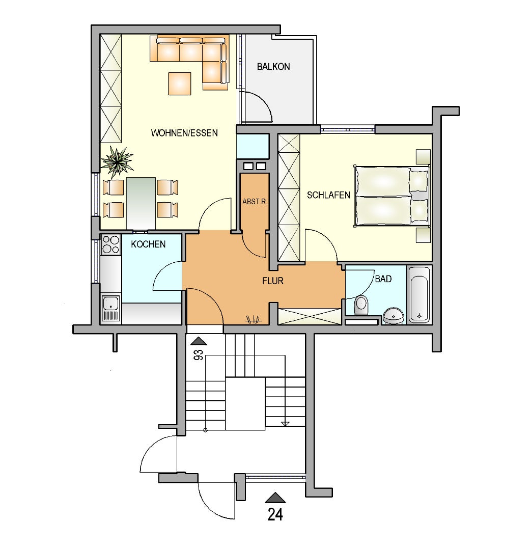 Wohnung Bredestraße in Remscheid
