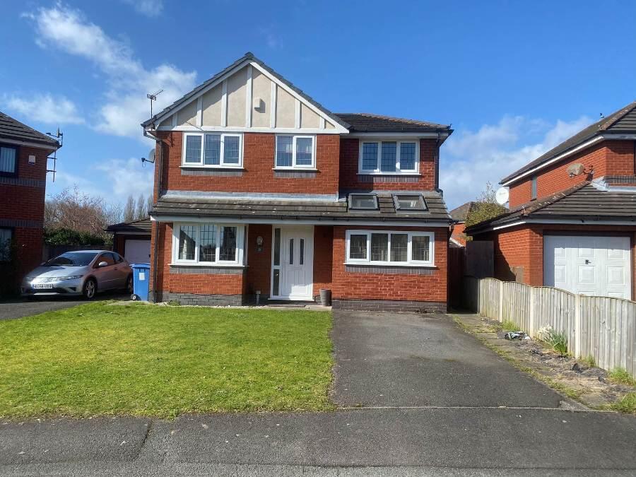 House Swinburne Close in Liverpool