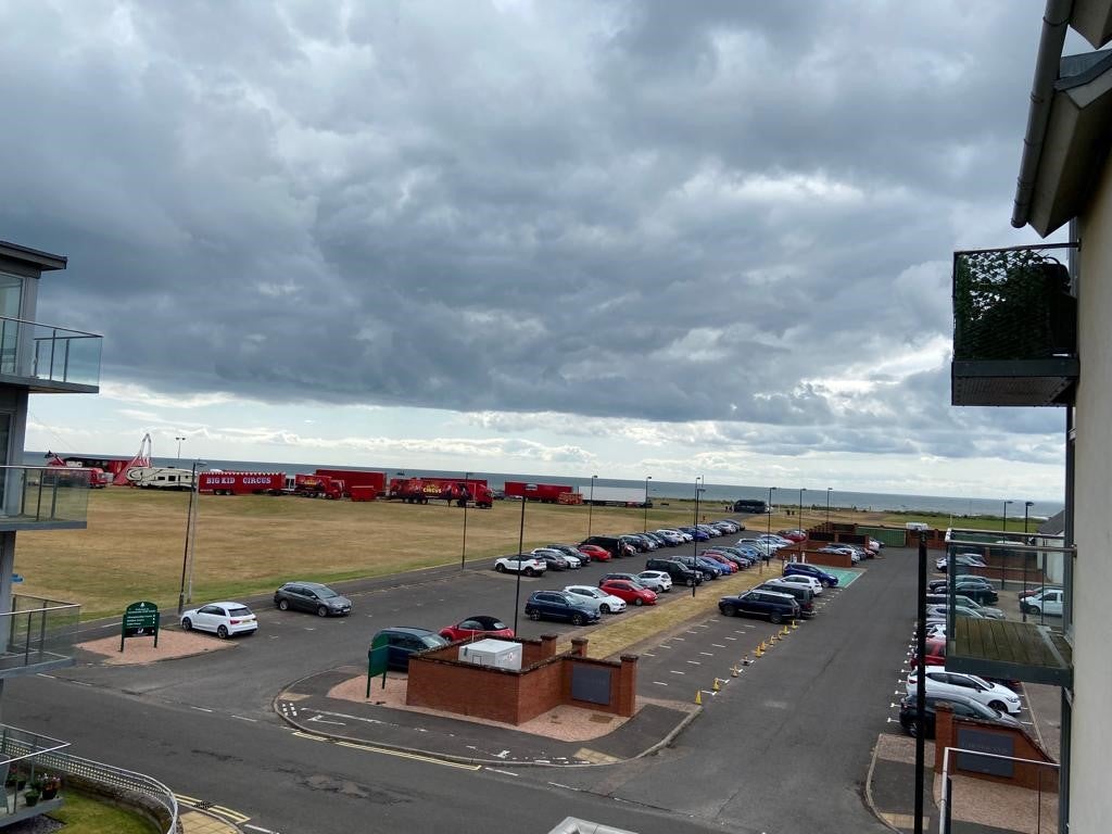 Flat Links Parade in Carnoustie