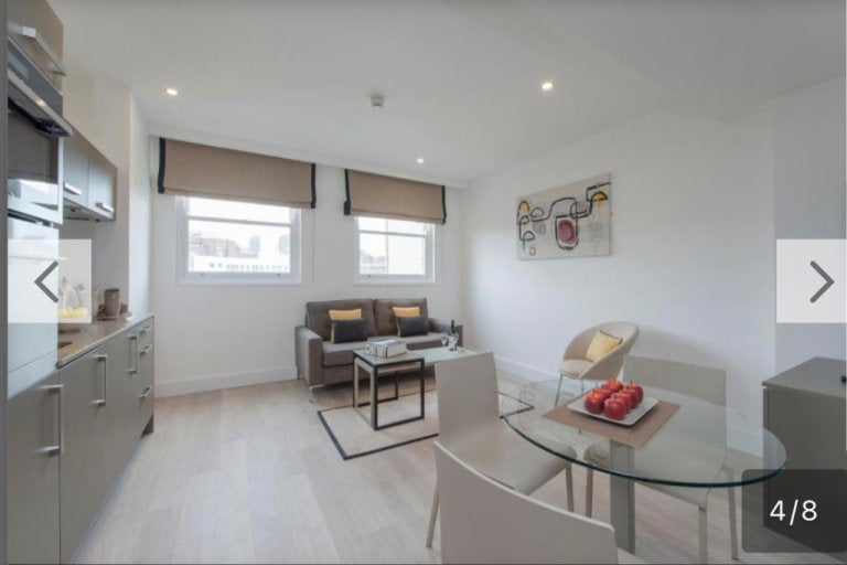 Flat Rosebery Avenue in Greater London
