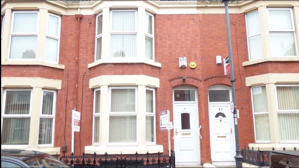 House Empress Road in Liverpool
