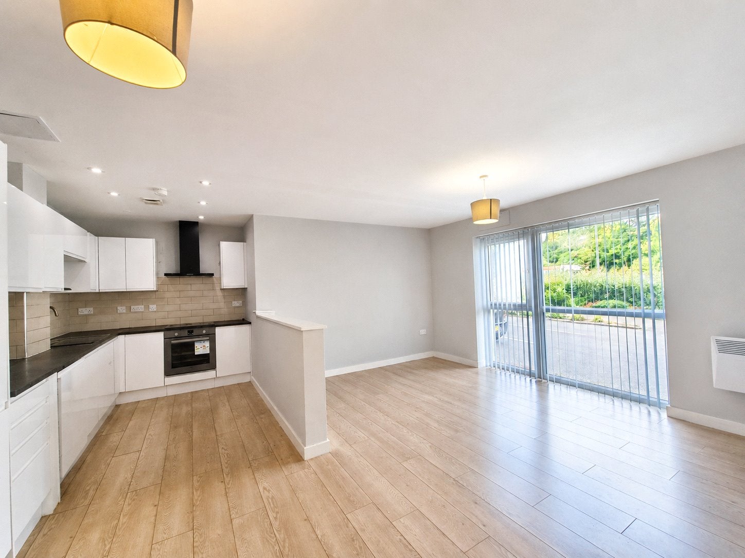 Flat Harborough Road in Oadby and Wigston