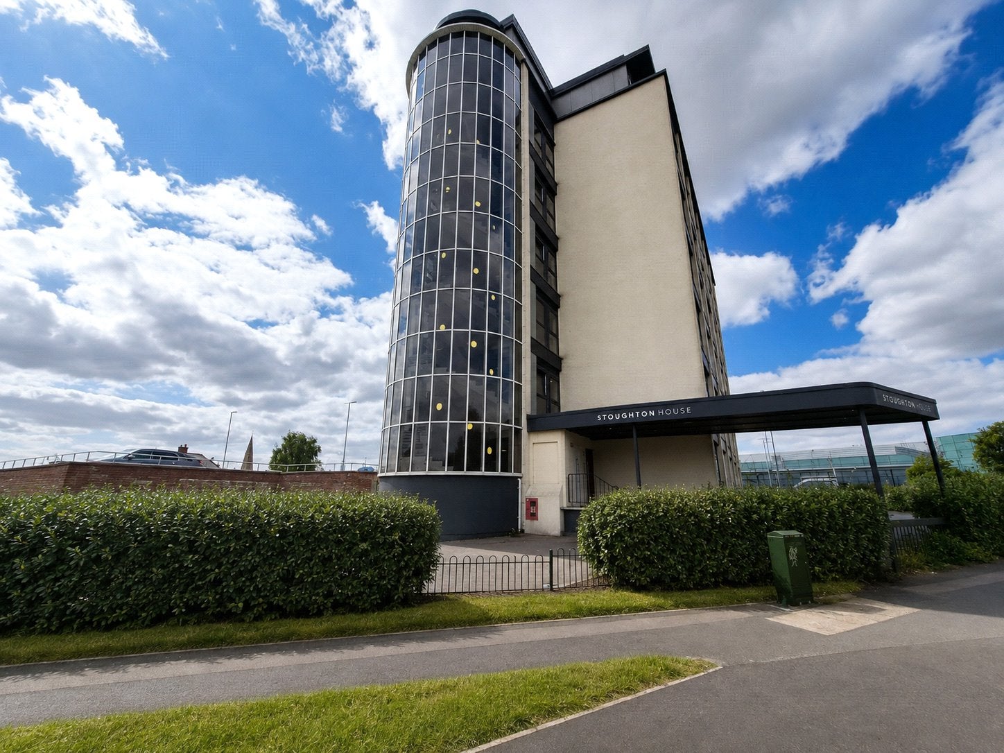 Flat Harborough Road in Oadby and Wigston