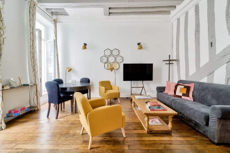 Flat Rue Grégoire de Tours in Paris