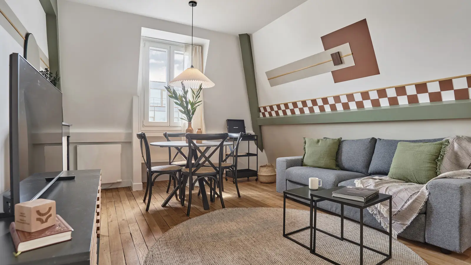 Flat Rue de Courcelles in Paris