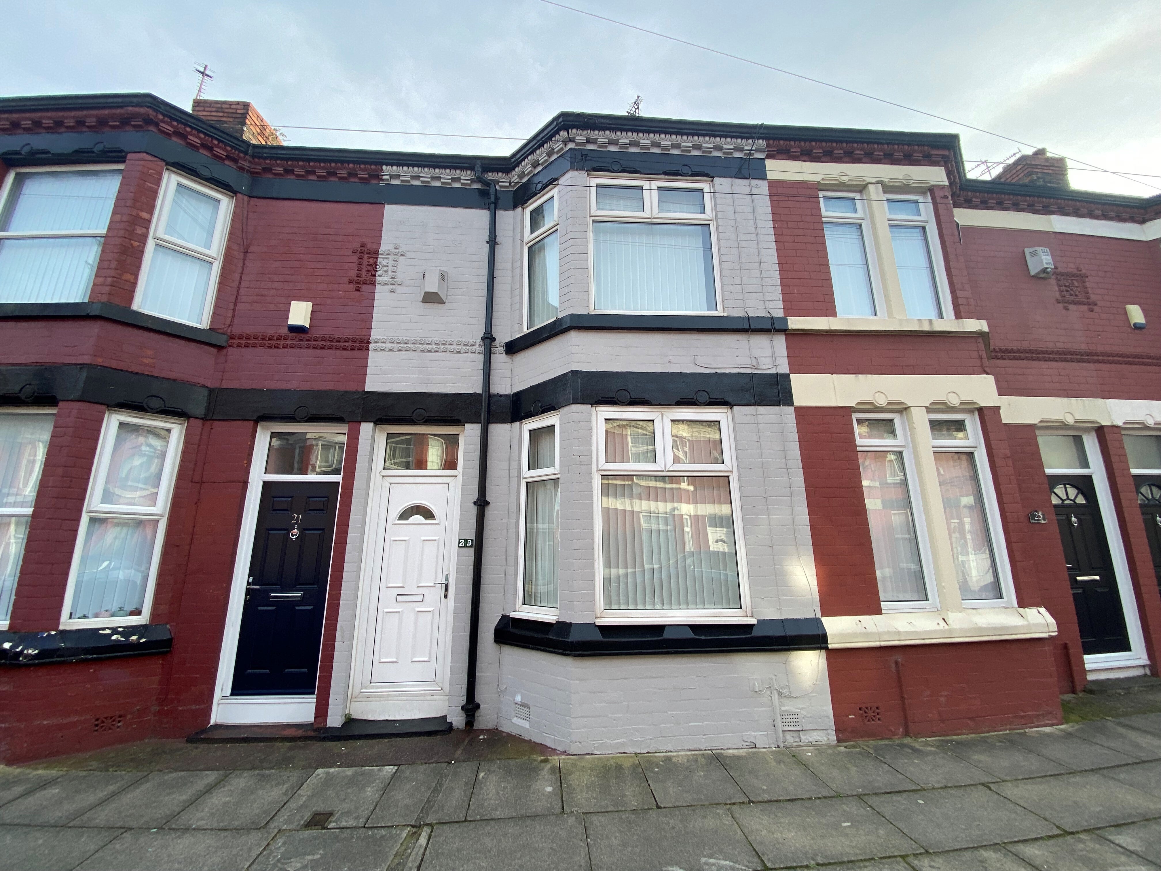 House Glencairn Road in Liverpool
