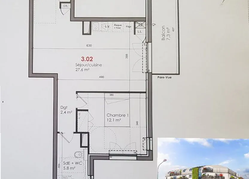 Appartement Avenue Henri Charon à Vigneux-sur-Seine