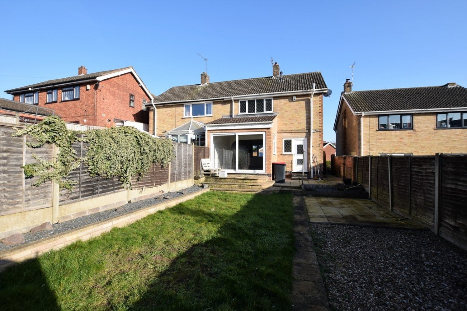 House Moor Road in North Warwickshire