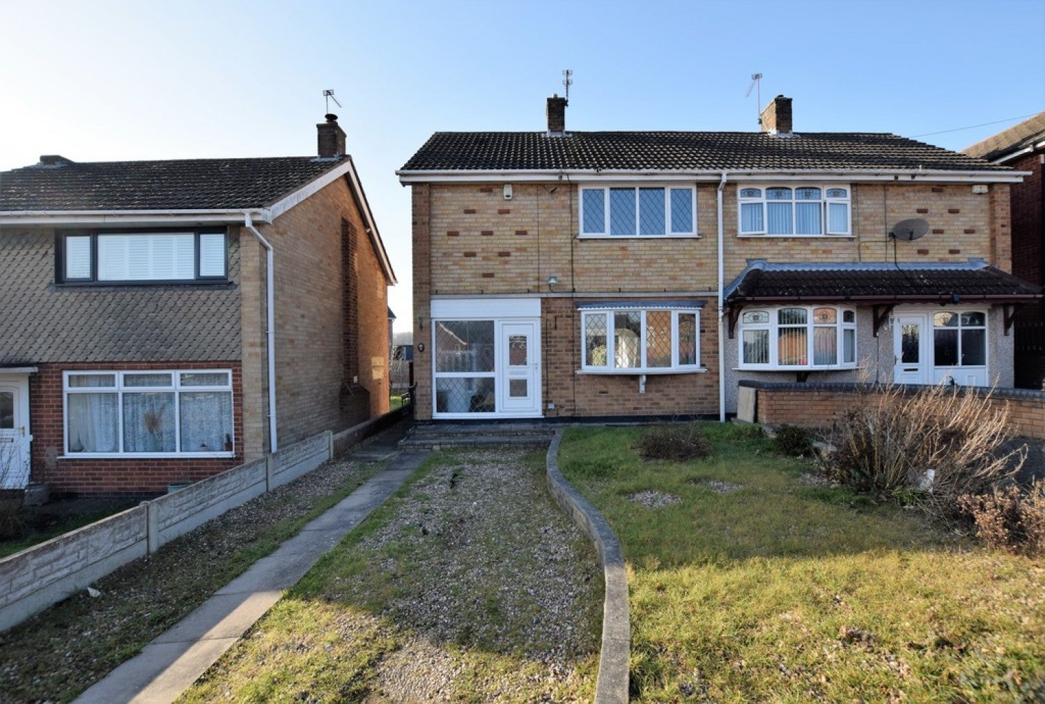 House Moor Road in North Warwickshire