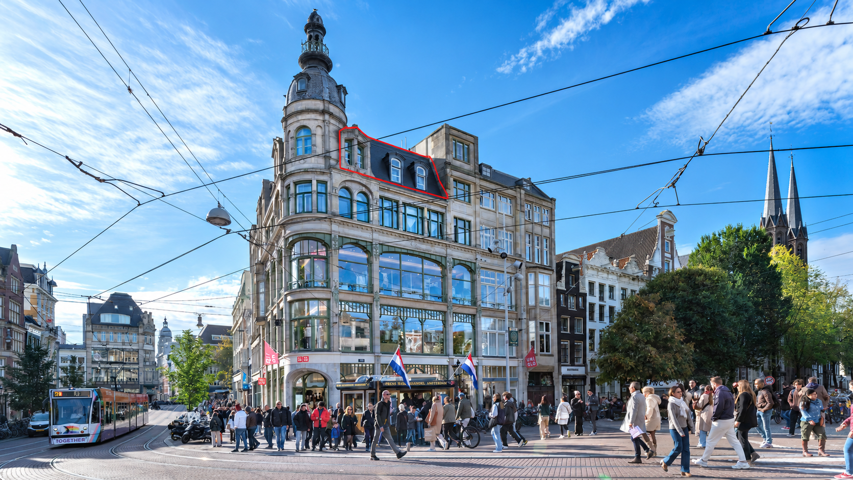 Appartement Koningsplein 10 R à Amsterdam