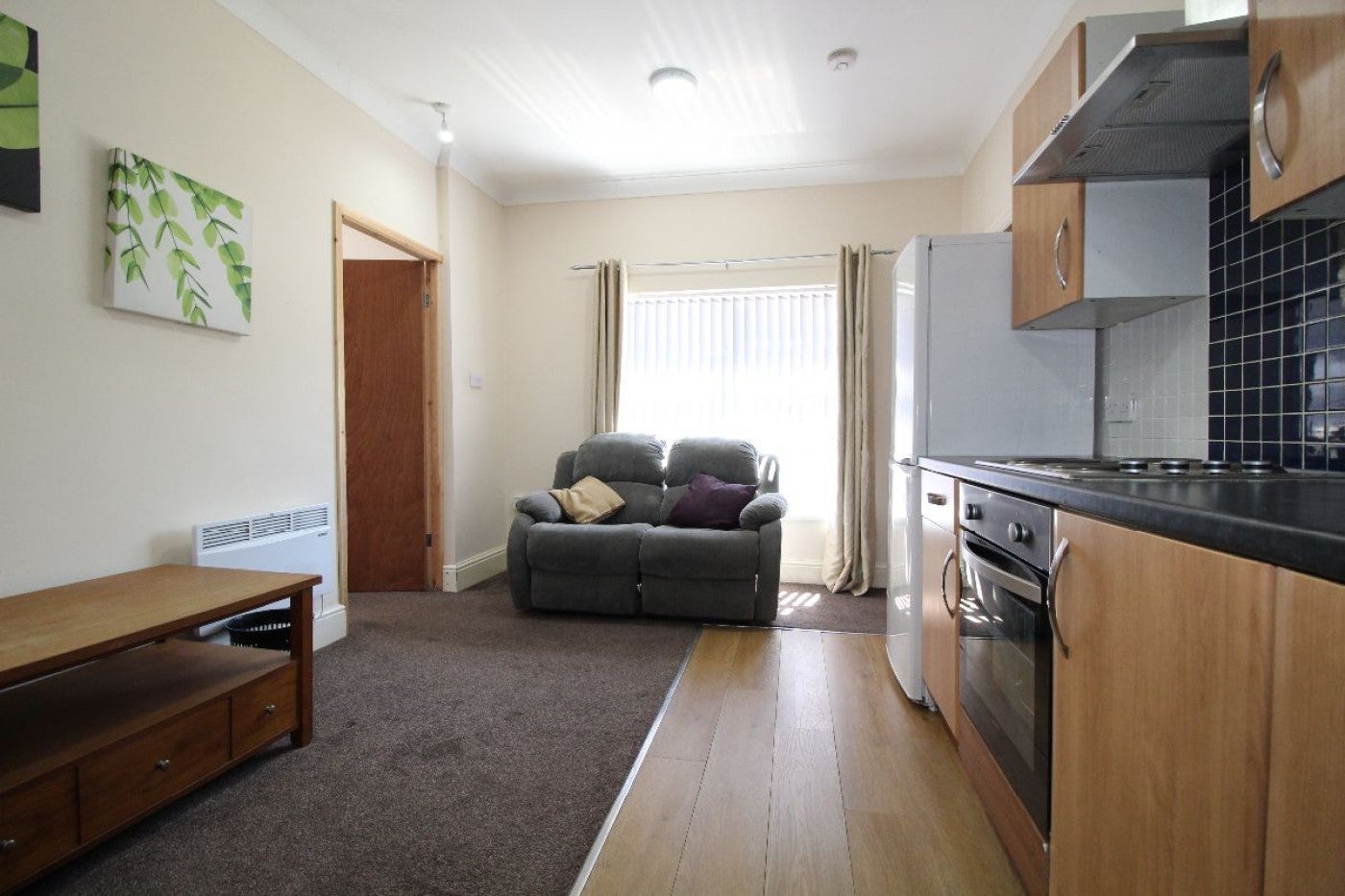 Flat Plungington Road in Preston