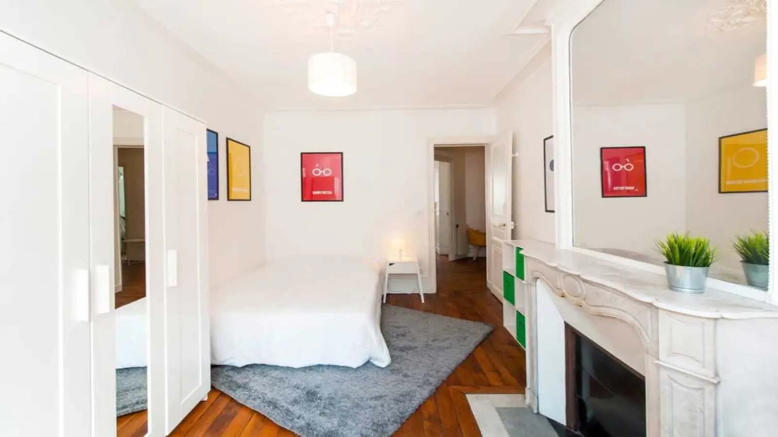 Chambre Rue de l'Aqueduc à Paris