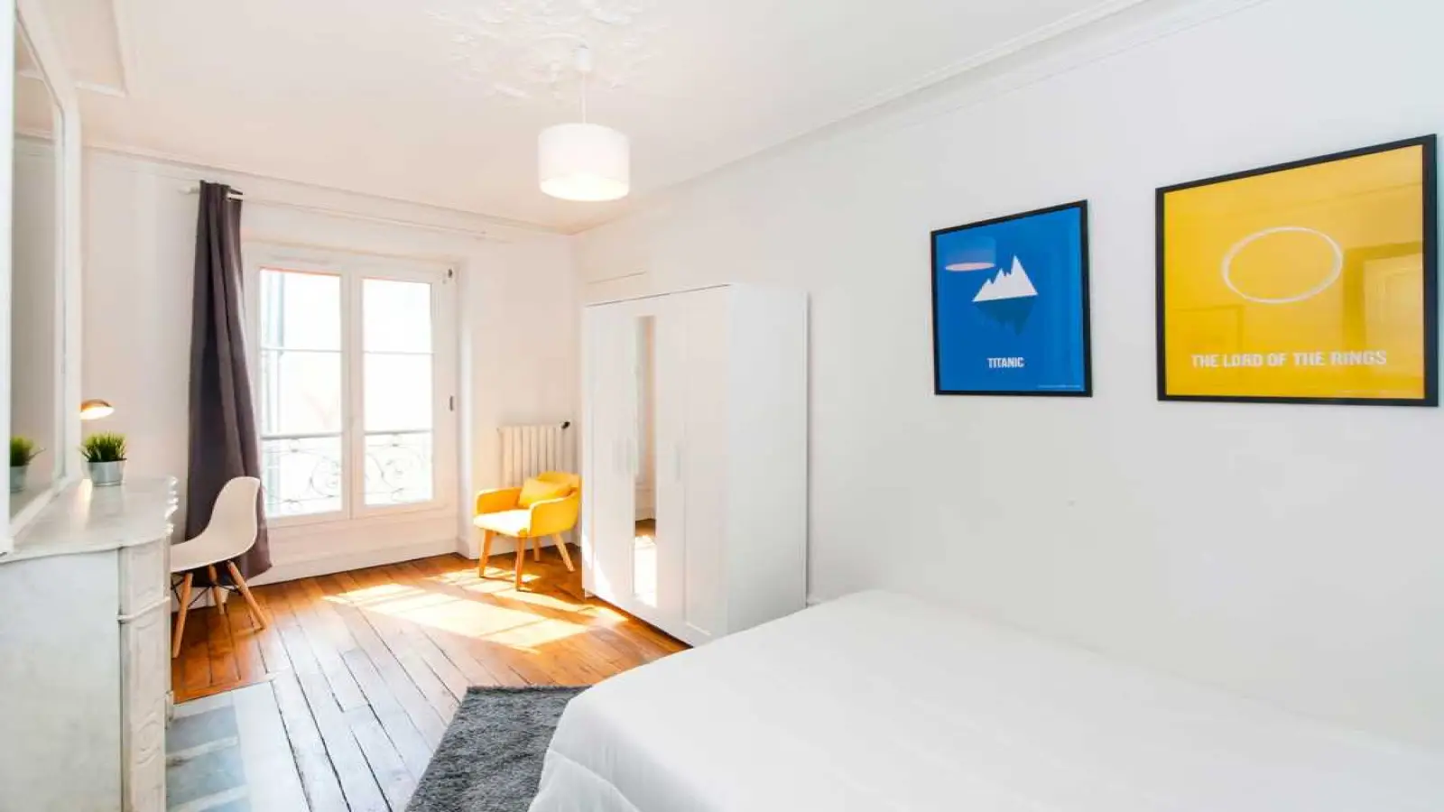 Chambre Rue de l'Aqueduc à Paris