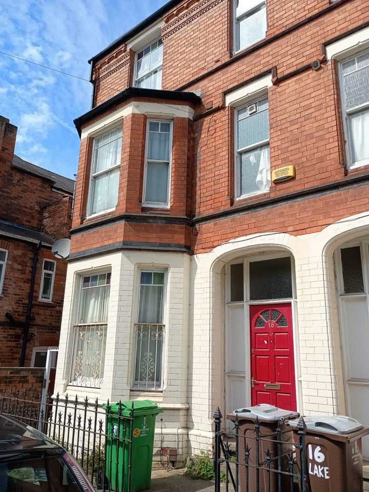House Lake Street in Nottingham