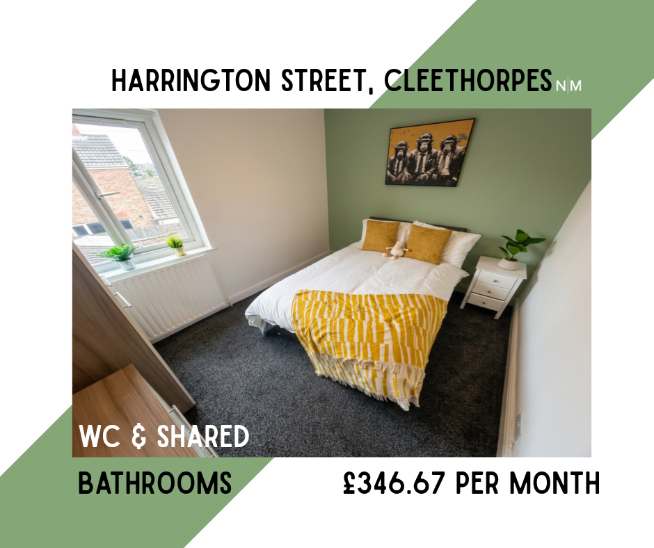 Room Harrington Street in Cleethorpes