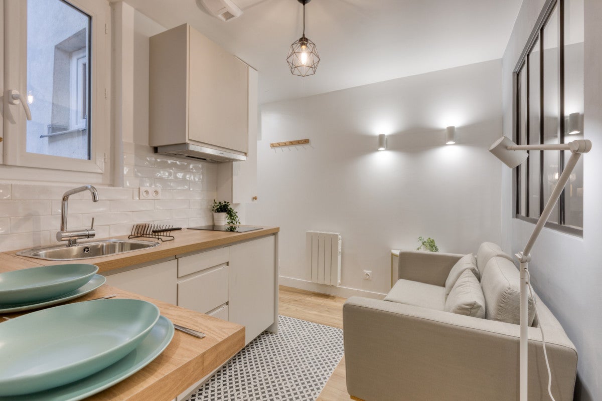 Flat Rue Pastourelle in Paris