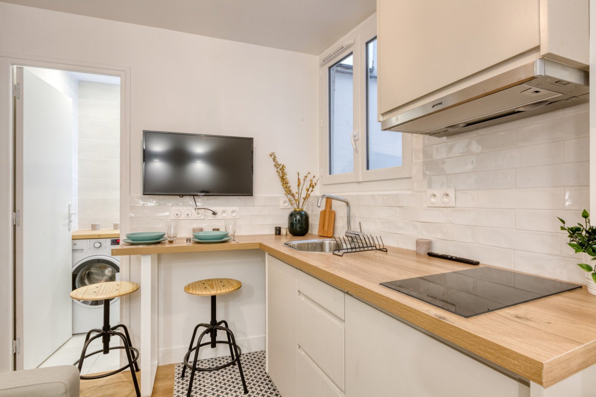 Flat Rue Pastourelle in Paris