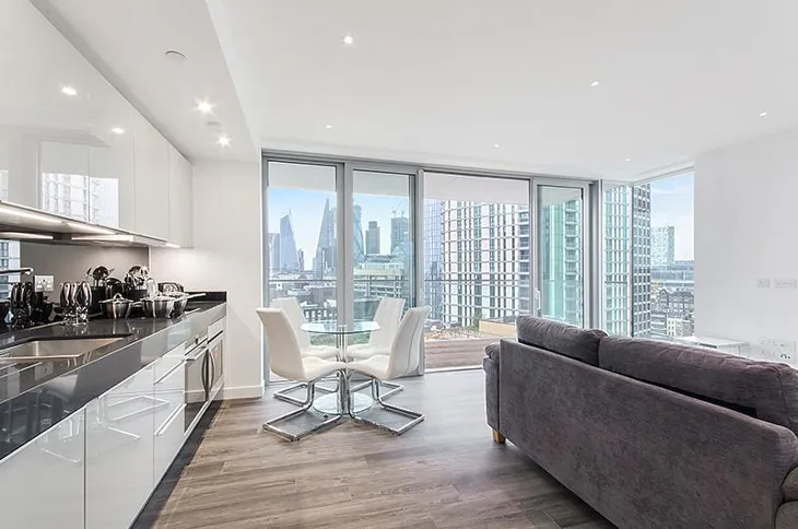 Flat Alie Street in Greater London