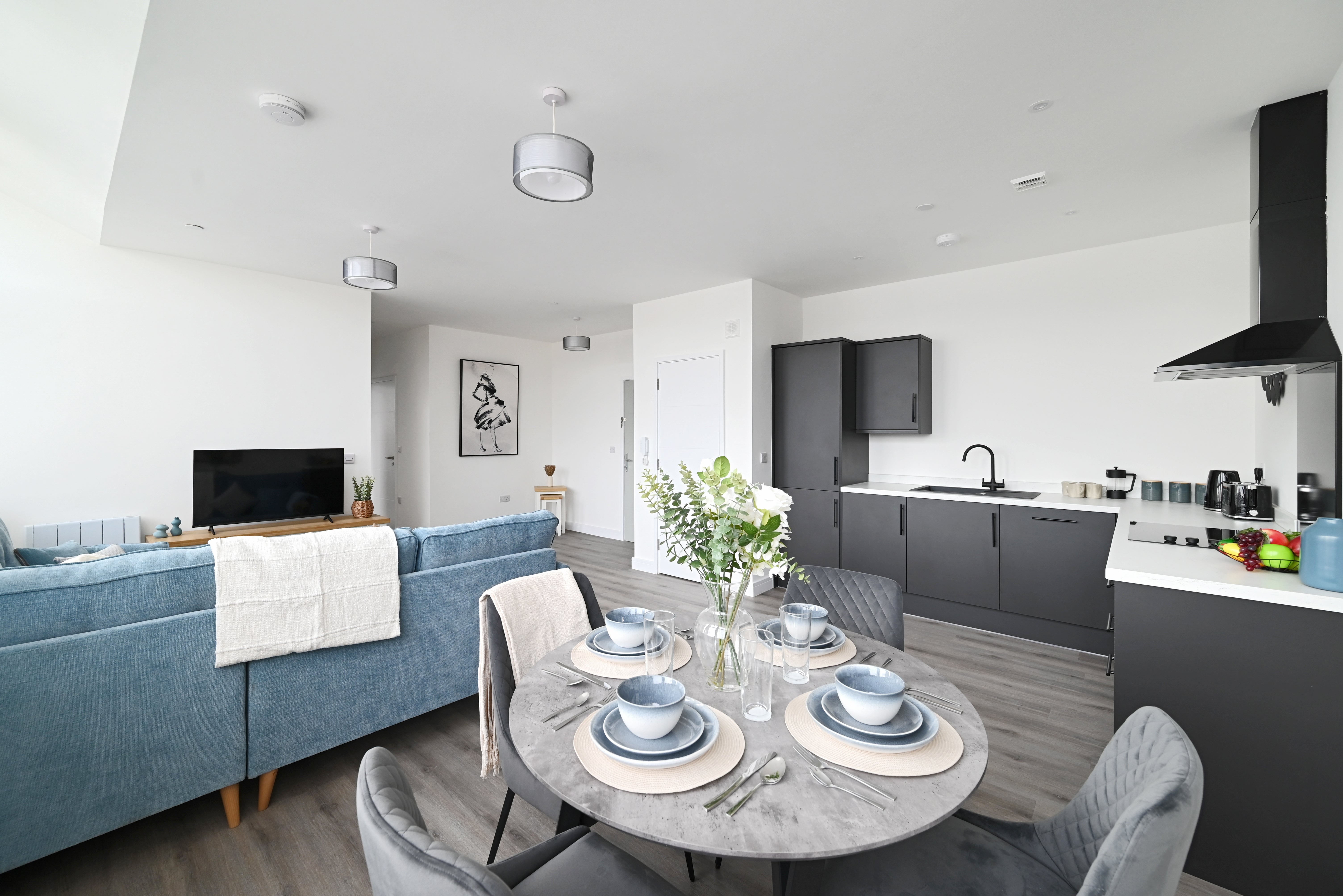 Flat Flamborough Close in Peterborough