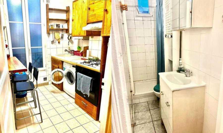 Flat Rue Saint-Blaise in Paris
