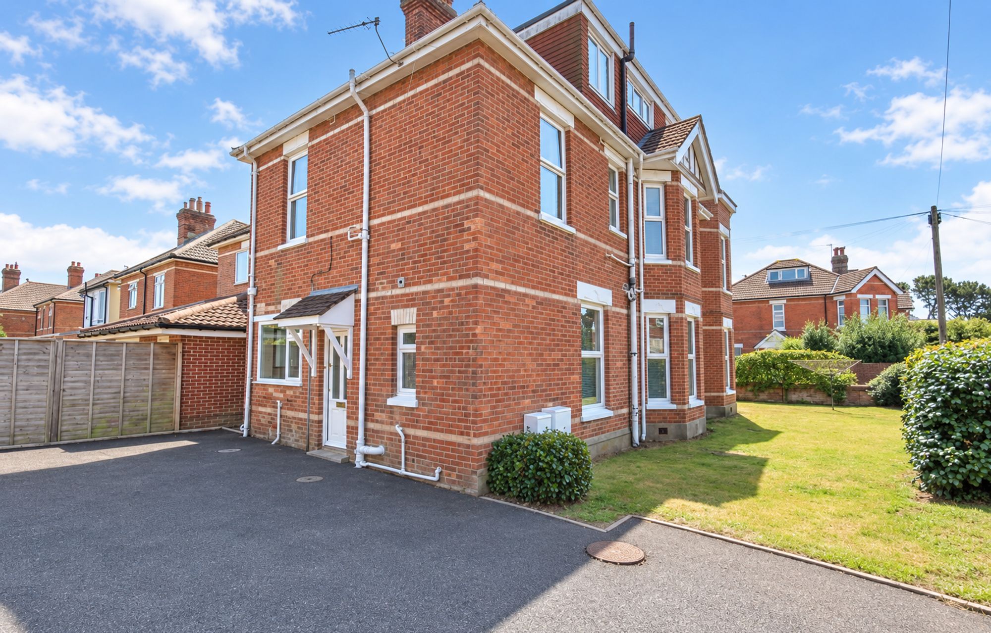 House Fortescue Road in Bournemouth