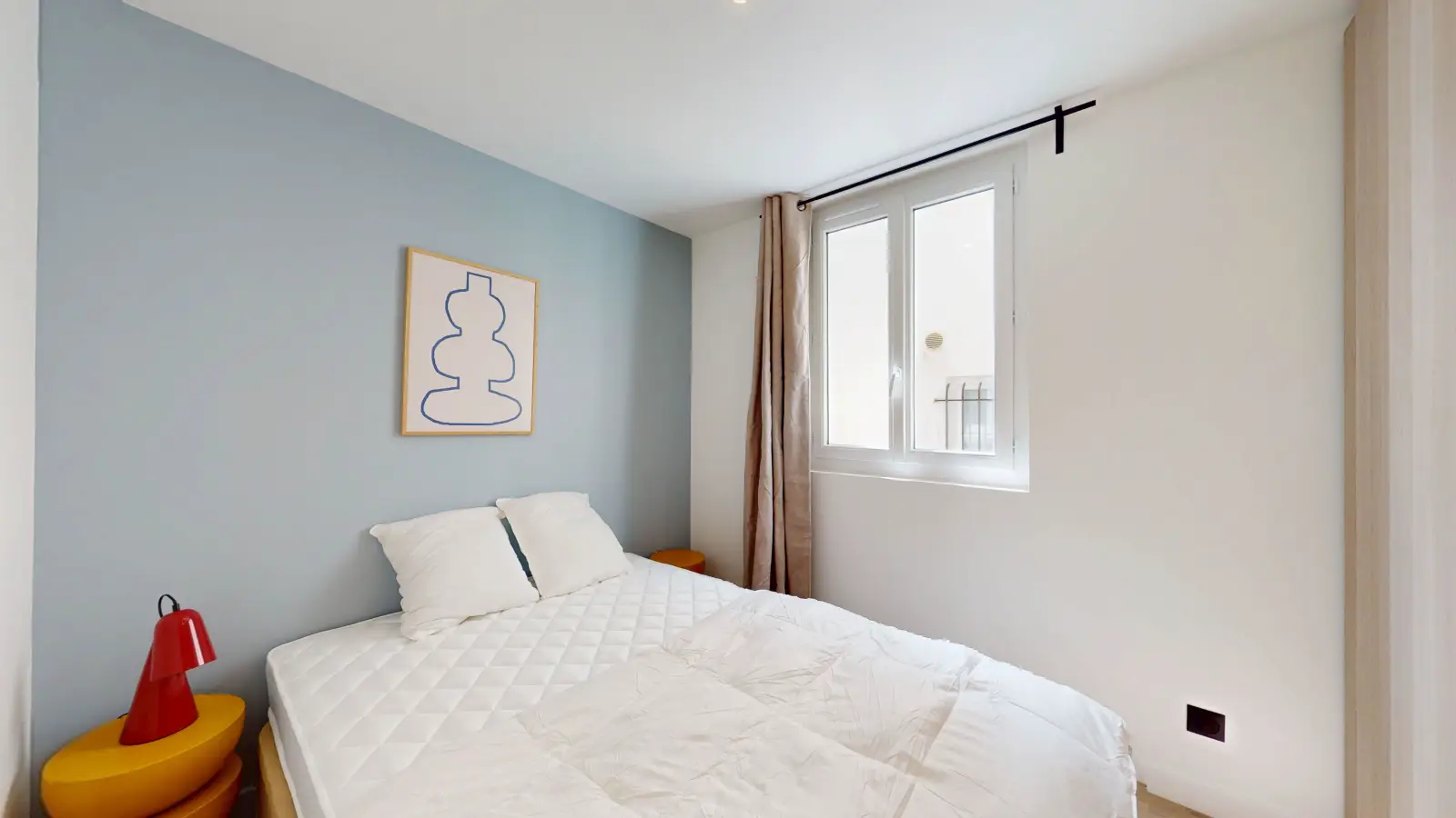 Chambre Passage Gauthier à Paris