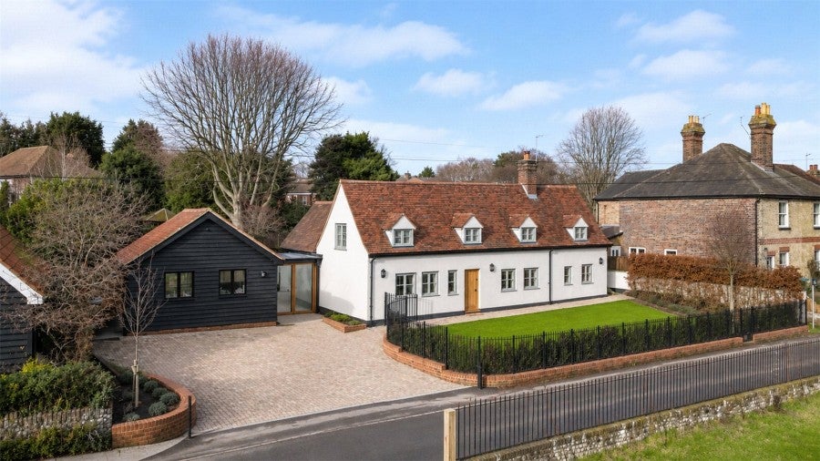 House Malting Lane in East Hertfordshire