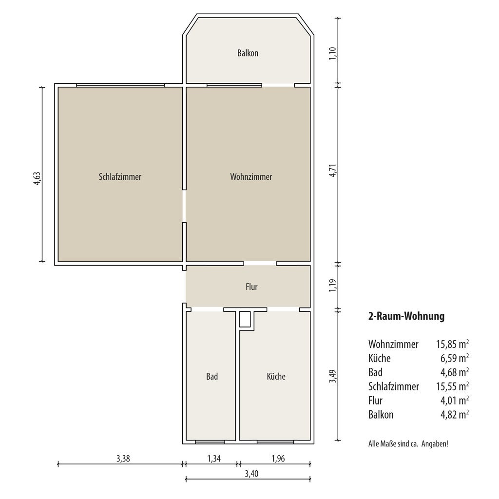Wohnung Pskower Straße in Gera