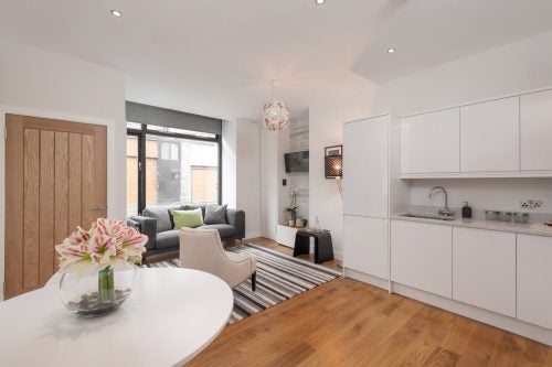 Flat Canning Street Lane in City of Edinburgh